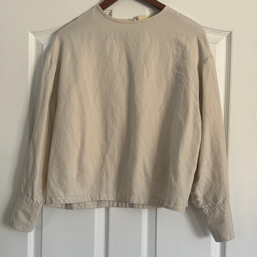 Uniqlo Beige Women's Blouse